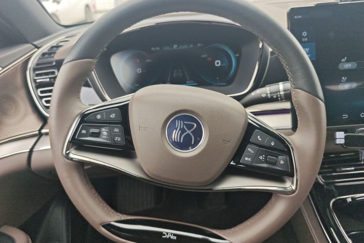 Used BYD Han 2020 EV Long-Range Luxury Model Steering Wheel
