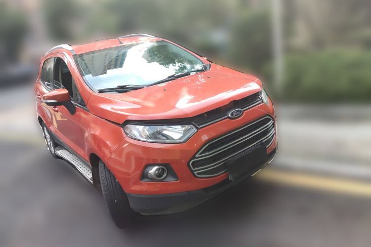 Used Ford EcoSport 2013 1.0L GTDi Manual Luxury Model Front Right 45 Deg