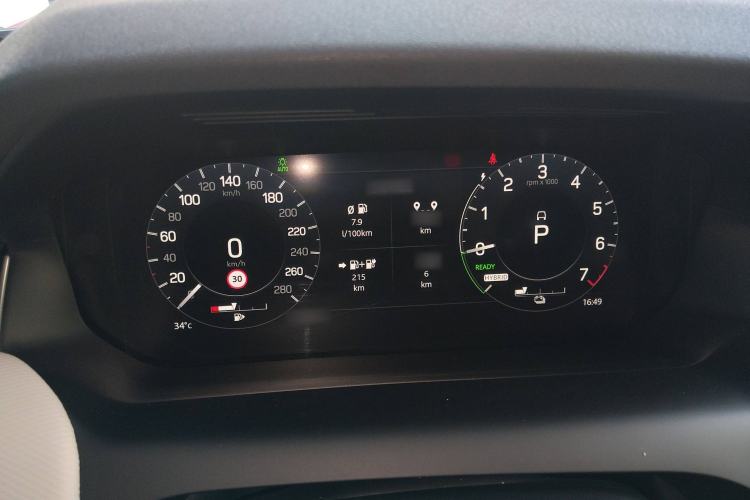 Used Land Rover Discovery Sport New Energy 2022 Facelifted P300e Plug-in Hybrid Electric Version Instrument Cluster