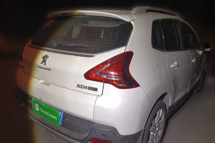 Used Peugeot 3008 2013 1.6THP Automatic Prestige Edition Rear Right 45 Deg