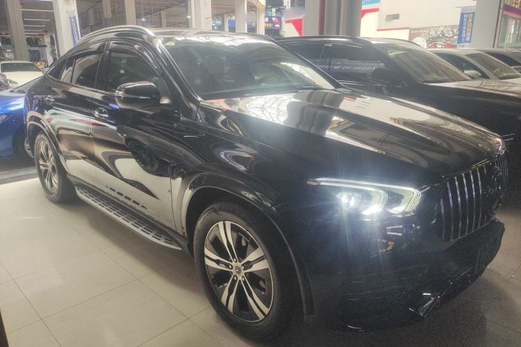 Used Mercedes-Benz GLE New Energy 2021 GLE 350 e 4MATIC Coupe SUV Front Right 45 Deg