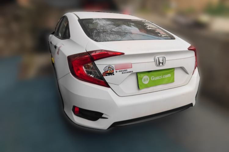 Used Honda Civic 2019 220TURBO Manual Jinkong Edition China V Emission Standard Rear Left 45 Deg