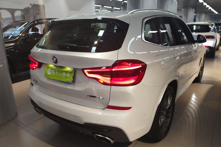 Used BMW X3 2020 xDrive28i M Sport Package Rear Right 45 Deg