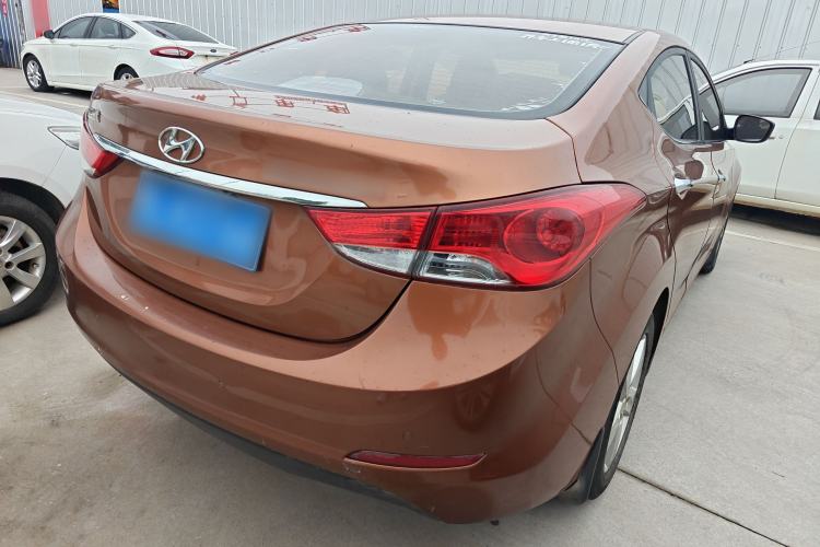 Used Hyundai Elantra (5th Generation / Langdong) 2013 1.6L Automatic Leading Model Rear Right 45 Deg