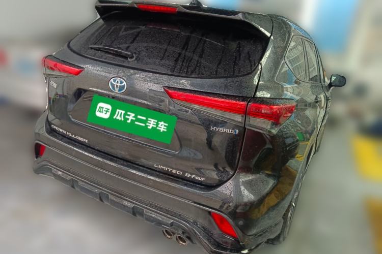 Used Toyota Crown Kluger 2021 2.5L HEV Four-Wheel Drive Flagship Edition Rear Right 45 Deg