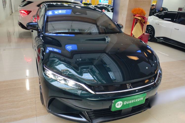 Used BYD Han 2022 EV 610 km All-Wheel-Drive Qianshan Cui Limited Edition
