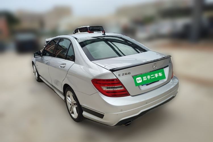 Used Mercedes-Benz C-Class 2013 C 260 CGI Elegant Model Rear Left 45 Deg