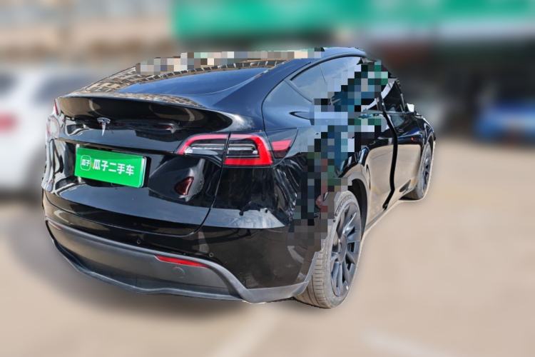 Used Tesla Model Y 2021 Standard Range Rear-Wheel Drive Version Rear Right 45 Deg