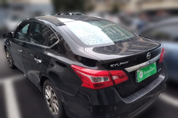 Used Nissan Sylphy 2019 1.6XV CVT Smart Connect Luxury Edition China V Standard Rear Left 45 Deg