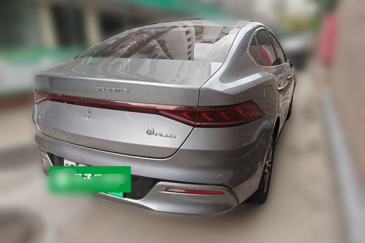 Used BYD Qin PLUS 2023 Champion Edition DM-i 120KM Leading Model Rear Right 45 Deg