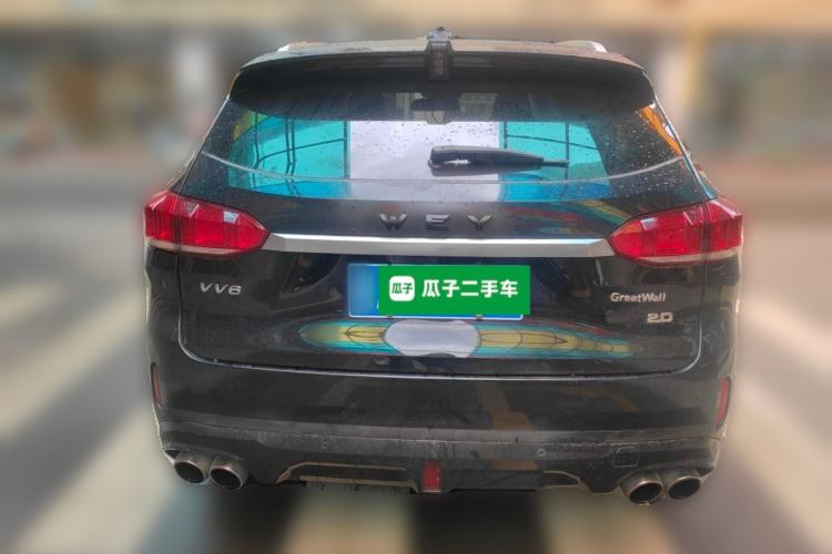 Used Wey VV6 2018 2.0T Two-Wheel-Drive Ultra-Luxury Version China V Standard
