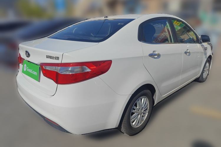 Used Kia K2 2012 Sedan 1.4L Automatic GLS Commemorative Edition Rear Right 45 Deg