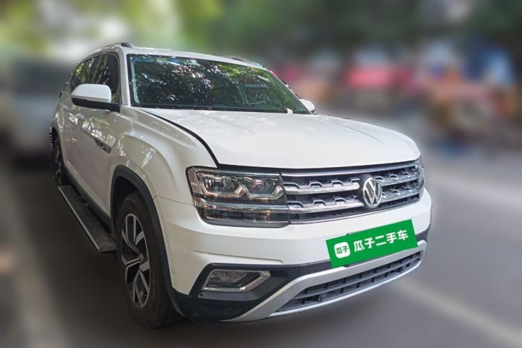 Used Volkswagen Teramont 2017 380TSI Four-Wheel Drive Luxury Edition Front Right 45 Deg