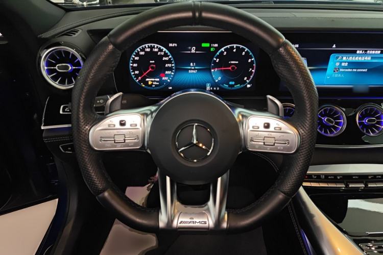Used Mercedes-Benz AMG GT 2020 AMG GT 50 Four-Door Coupe Steering Wheel