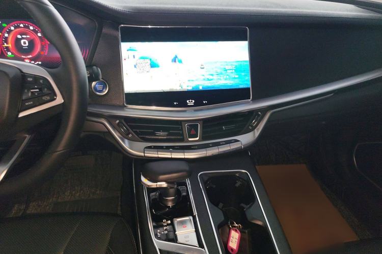 Used Geely Auto Emgrand GT New Energy 2021 1.5T ePro Enjoyment Edition Audio And AC Panel