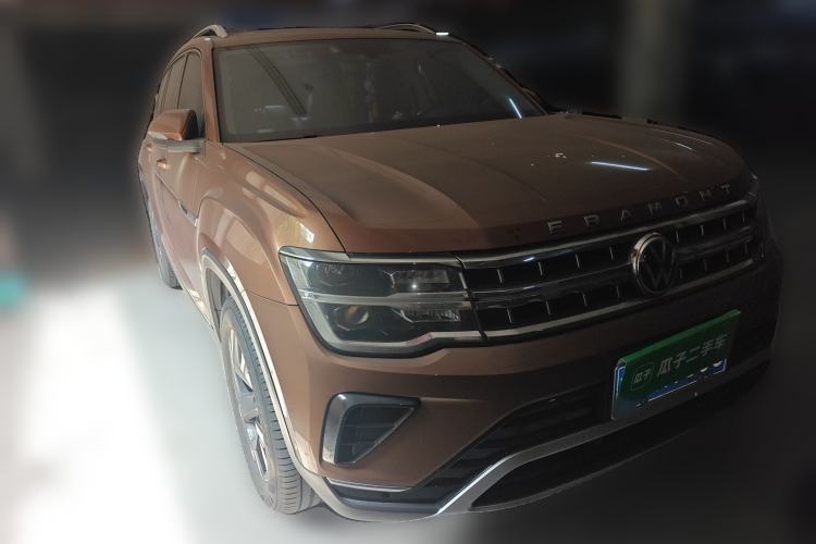 Used Volkswagen Teramont 2021 380TSI Four-Wheel Drive Prestige Luxury Edition Front Right 45 Deg