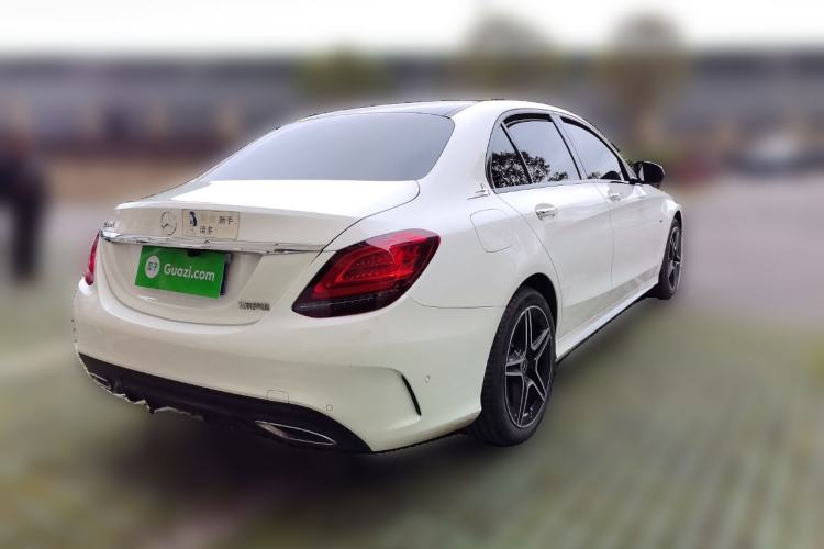 Used Mercedes-Benz C-Class 2021 C 260 L Sport Edition Star Collection Rear Right 45 Deg