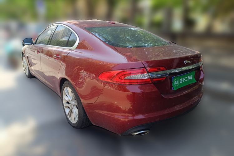 Used Jaguar XF 2012 XF 3.0L V6 Luxury Edition Rear Left 45 Deg