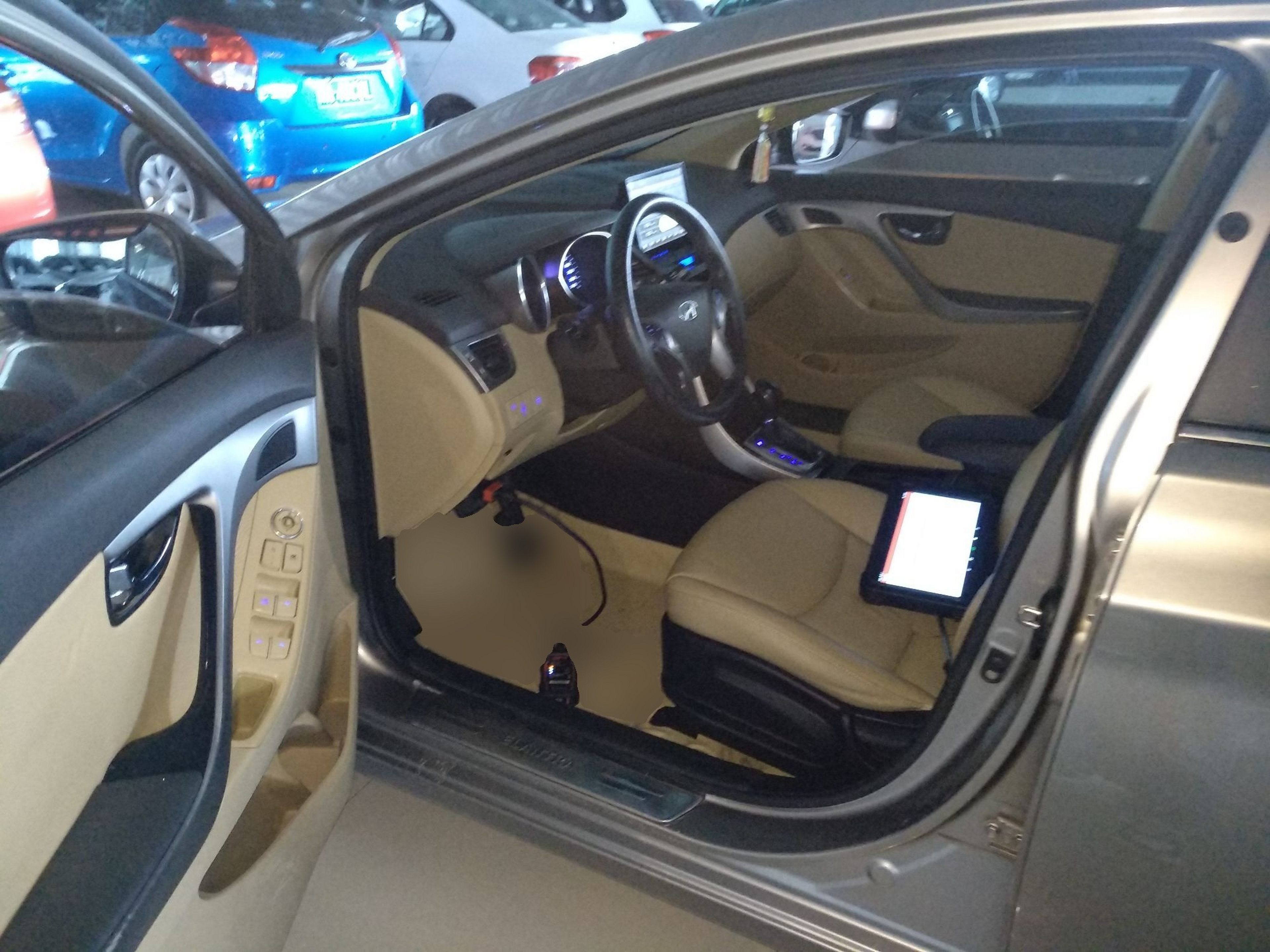 Avant de la voiture