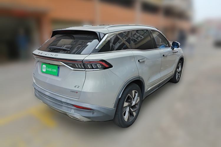 Used BAIC Beijing X7 2020 1.5TD DCT Leading Edition Rear Right 45 Deg