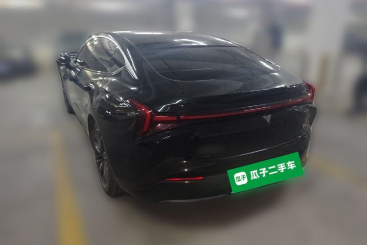 Used NETA S 2022 Extended-Range Version 1160 km Range Rear-Wheel-Drive Compact Edition Rear Left 45 Deg