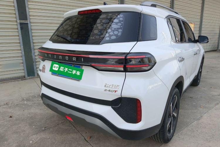 Used Hyundai ix35 2021 240TGDi DCT Two-Wheel-Drive GLS Leading Edition Rear Right 45 Deg