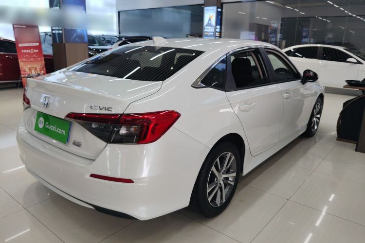 Used Honda Civic 2023 240TURBO CVT Dynamic Edition Rear Right 45 Deg