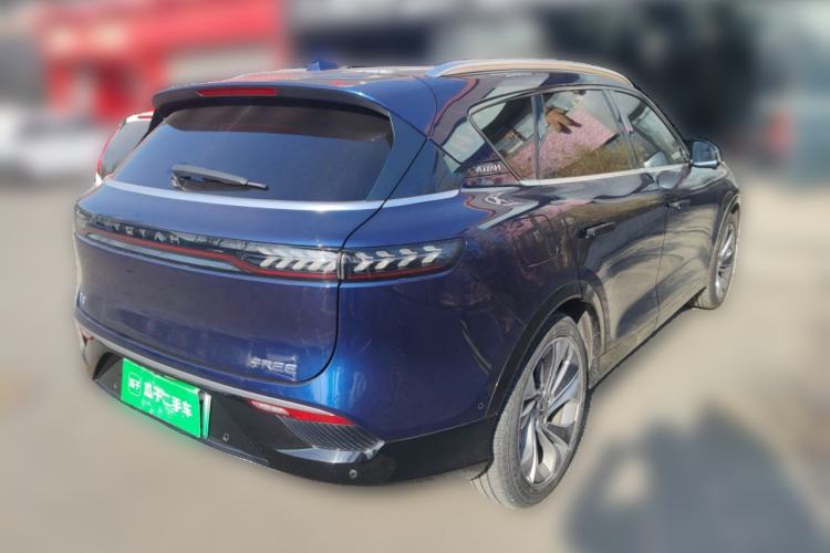 Used VOYAH FREE 2021 Four-Wheel Drive Extended-Range First-Edition Commemorative Model Rear Right 45 Deg