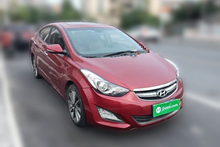 Used Hyundai Elantra (5th Generation / Langdong) 2015 1.6L Automatic Luxury Model Front Right 45 Deg