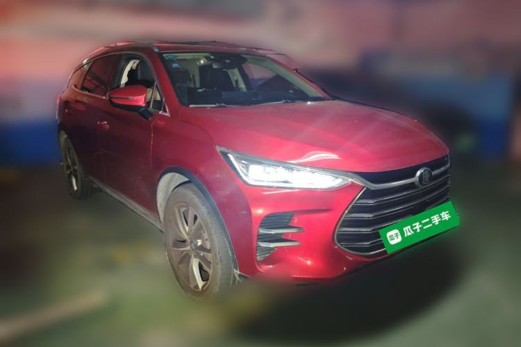 Used BYD Tang New Energy 2019 DM 2.0T All-Wheel Drive Smart Connectivity Enjoyment Model 7 Seats China VI Standard