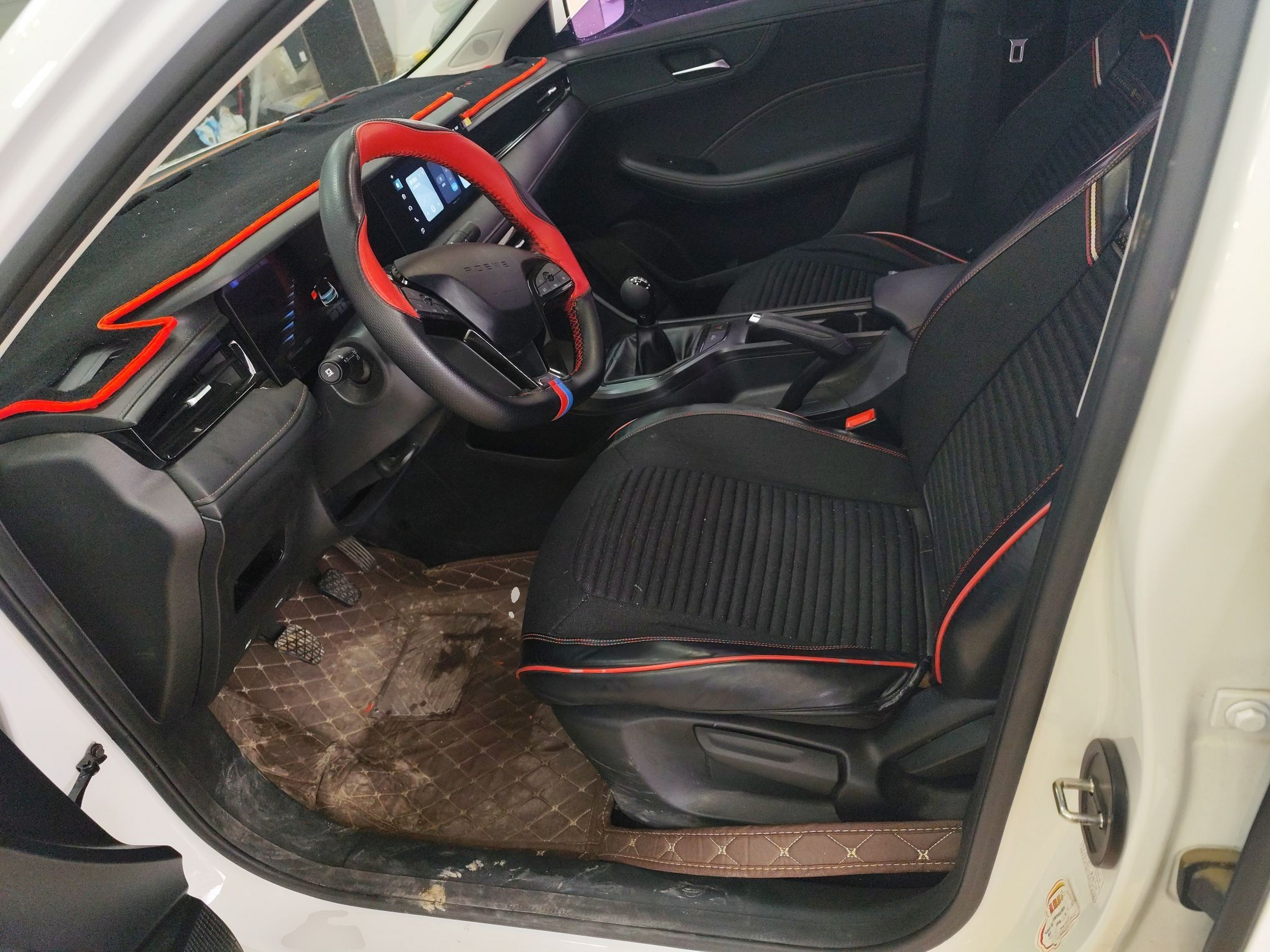 Avant de la voiture