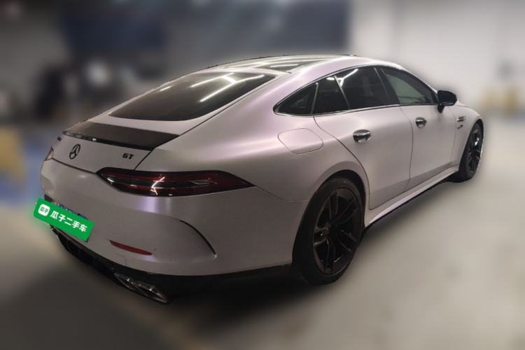 Used Mercedes-Benz AMG GT 2019 AMG GT 50 four-door sports car Rear Right 45 Deg