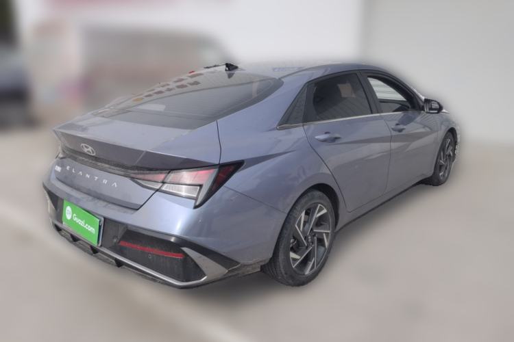 Used Hyundai Elantra 2023 1.5L CVT GLX Elite Edition Rear Right 45 Deg