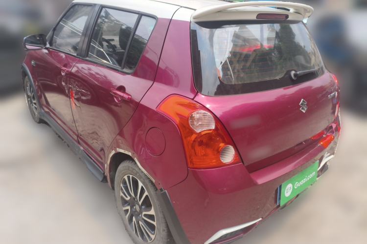 Used Suzuki Swift 2013 1.5L Automatic 20th Anniversary Limited Edition Rear Left 45 Deg