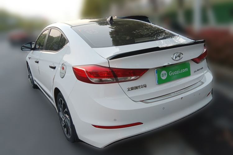Used Hyundai Elantra (6th Generation / Lingdong) 2020 1.5L CVT Smart & Stylish – Elite Version Rear Left 45 Deg