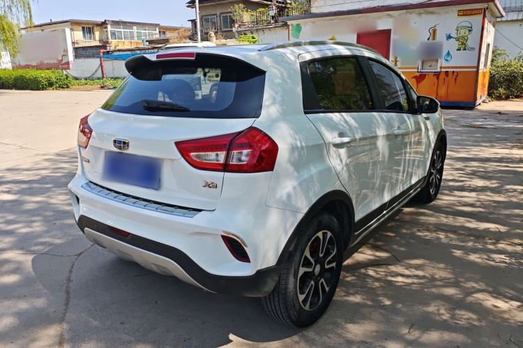 Used Geely Auto Vision X3 2017 1.5L Automatic Luxury Model Rear Right 45 Deg