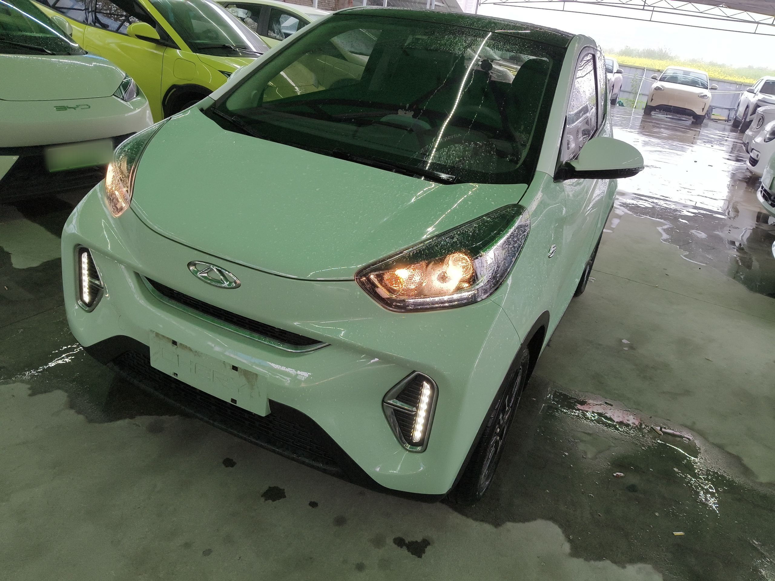 تحت مقدمة السيارة