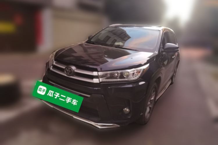 Used Toyota Highlander 2018 2.0T Four-Wheel Drive Luxury Edition 7 Seats China V Emission Standard