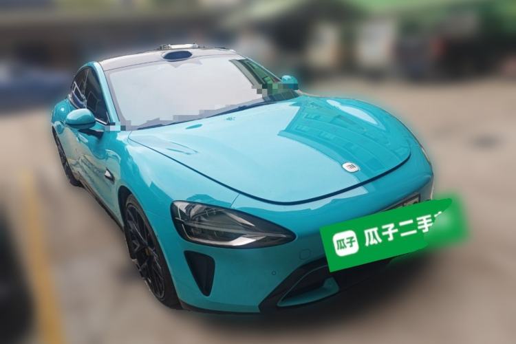 Used Xiaomi Auto SU7 2024 Four-Wheel Drive Ultra-Long Range Advanced Intelligent Driving Max Edition Front Right 45 Deg