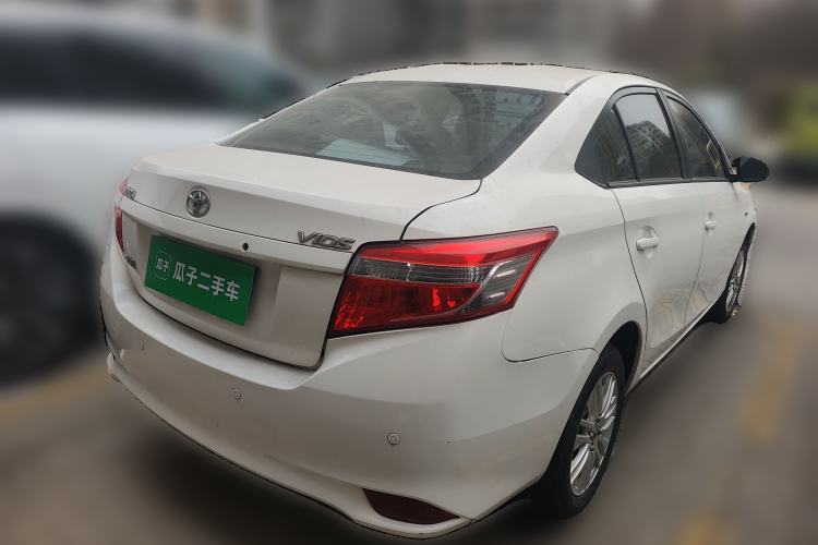 Used Toyota Vios 2014 1.5L Automatic ZhiZhen Edition Rear Right 45 Deg