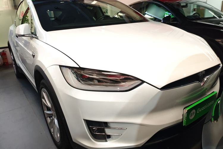 Used Tesla Model X 2016 X 75D Front Right 45 Deg