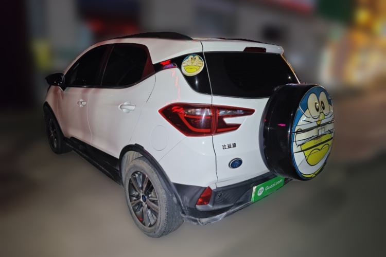 Used BYD Yuan New Energy 2018 EV360 Smart Connected Cool Model Rear Left 45 Deg