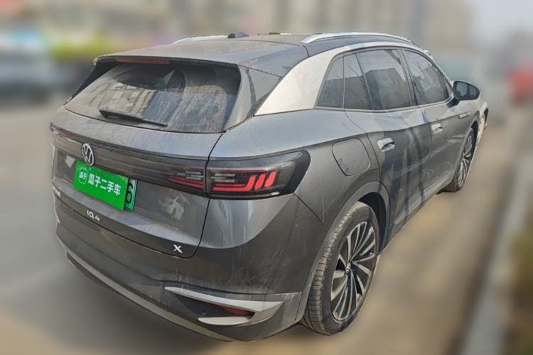 Used Volkswagen ID.4 X 2021 Pro Smart Long-Range Edition Rear Right 45 Deg