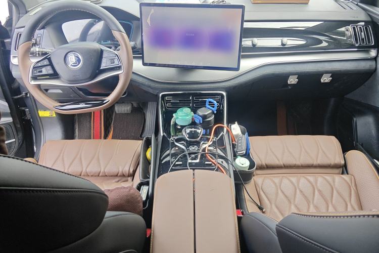 Used BYD Tang New Energy 2021 DM-i 112KM Prestige Model Center Console