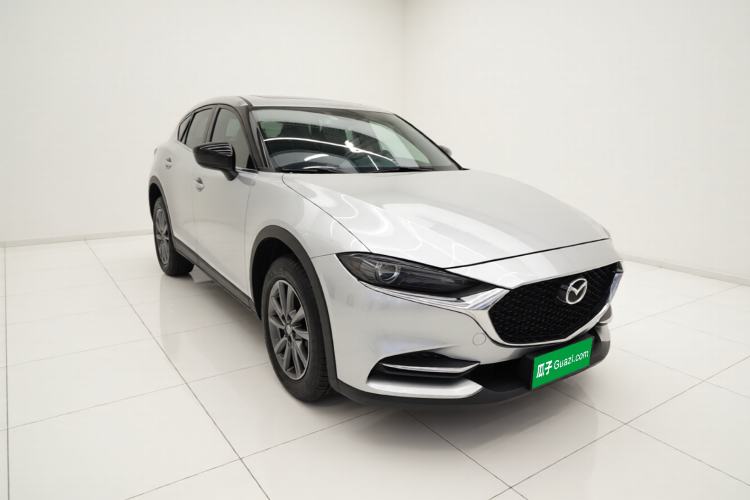 Used Mazda CX-4 2021 2.0L Automatic Two-Wheel Drive Blue Sky Dynamic Edition Front Right 45 Deg