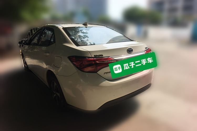 Used Toyota Levin 2017 Revised Dual-Engine 1.8H GS E-CVT Elite Sunroof Version China V Standard Rear Left 45 Deg