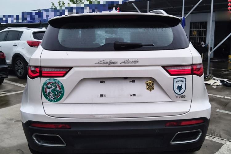 Used Zotye T700 2017 1.8T Dual-Clutch Prestige Model Rear