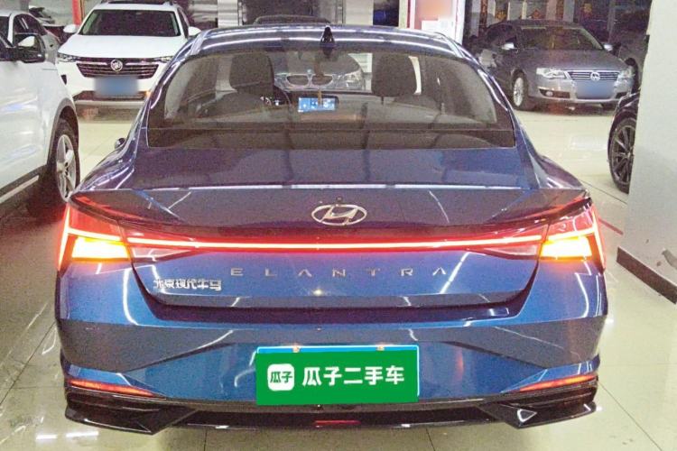 Used Hyundai Elantra 2021 1.5L CVT LUX Prestige Edition Rear