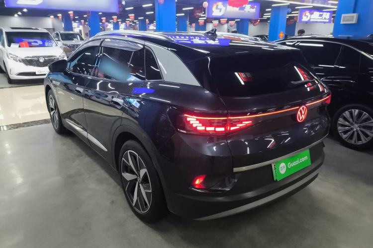 Used Volkswagen ID.4 CROZZ 2021 Long-Range Lite PRO Two-Wheel Drive Version Rear Left 45 Deg