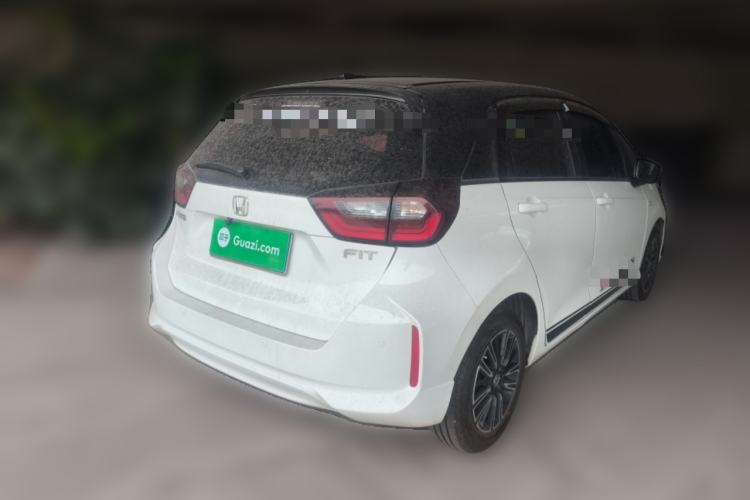 Used Honda Fit 2021 1.5L CVT Trend Edition Rear Right 45 Deg